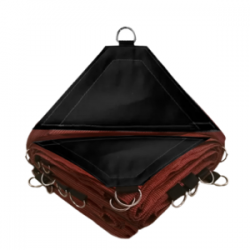 Malla Sombra Raschell 10×4 m. Terracota 90% Sombra Reforzada (4×10 m)