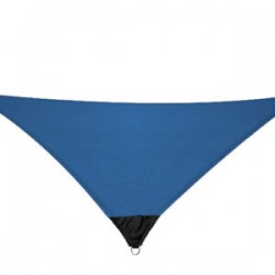 Malla Sombra 90% Raschel 2x2x2 m Azul Triangulo Velaría