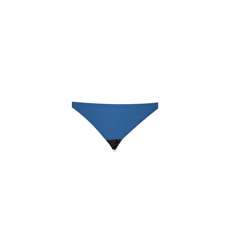 Malla Sombra 90% Raschel 3x3x3 m Azul Triangulo Velaría