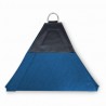 Malla Sombra 90% Raschel 3x3x3 m Azul Triangulo Velaría